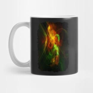 Alien Code 2 Orange-Red Green Mug